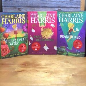 Charmaine Harris NYTIMES bestselling author   All three books are first print Ed